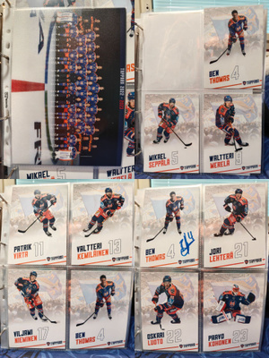 Tappara postikortit 2022-2026 + muita
