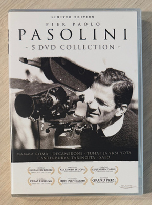 PASOLINI-kokoelma (1962-1975) 5 elokuvaa (5DVD)
