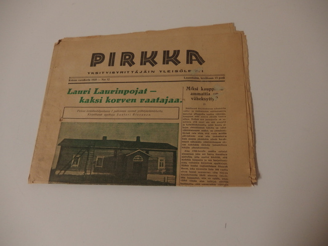 Pirkka lehti  ,   vuodelta 1935, nro 15.6.