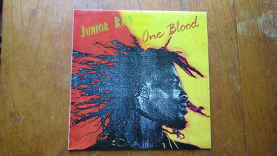 Junior Reid – One Blood (upea reggae-Lp, Jamaika 1989, EX)