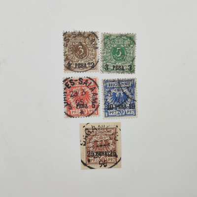Saksa: Ostafrika 1-5