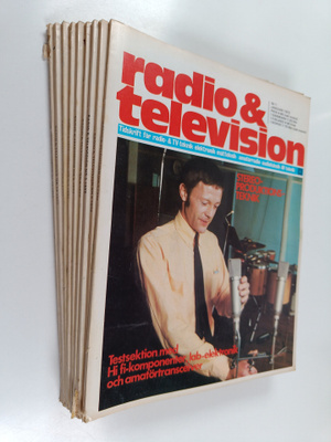 Radio & Television 1972 (n:o 1-12, n:o 9 & 11 puuttuu)