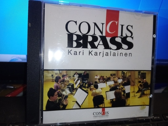 CD Kari Karjalainen : CONCIS BRASS ( SIS POSTIKULU)