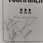 Antti Tuomainen: Mies joka kuoli (omiste + signeeraus) - pikkukuva 2