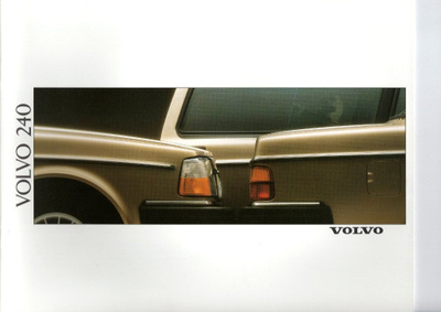 Volvo 240 -esite, 1989