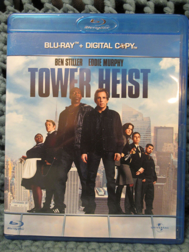 TOWER HEIST BLU-RAY