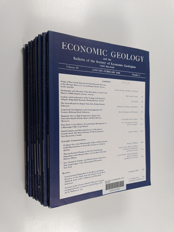 Economic Geology and the Bulletin of the Society of Econo...