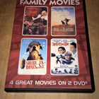 FAMILY MOVIES 4 GREAT MOVIES ON 2 DVD - pikkukuva 1