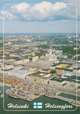 Helsinki: Ilmakuva keskustasta