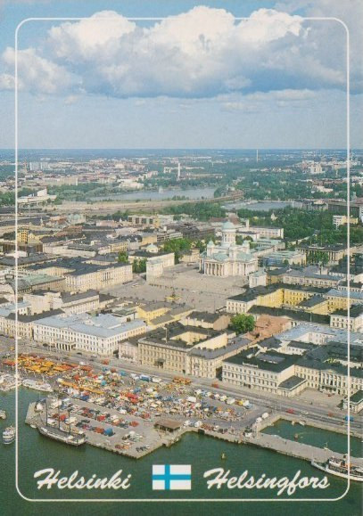 Helsinki: Ilmakuva keskustasta