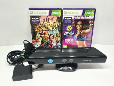Xbox 360 - Kinect ja 2 peliä