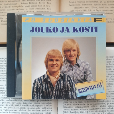 Jouko ja Kosti – 20 Suosikkia • Muisto vain jää (CD)