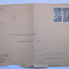 VANHA Kuori Etupuolisko Tanska - Suomi 1938 HYVÄT Merkit - pikkukuva 1