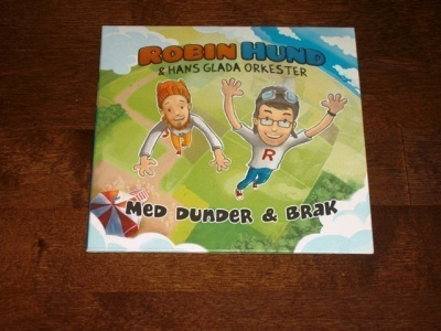 CD Maxi Single "Med Dunder & Brak" - Robin Hund Orkester
