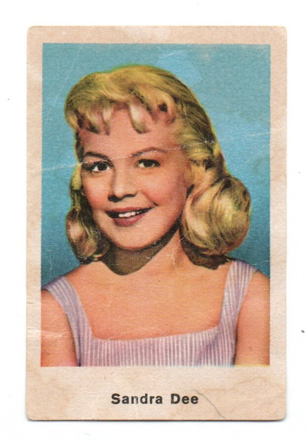 Purkkakuva Hellas Pop-Tähtisarja A n.o 41 SANDRA DEE