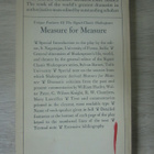 Measure for measure - William Shakespeare - pikkukuva 2