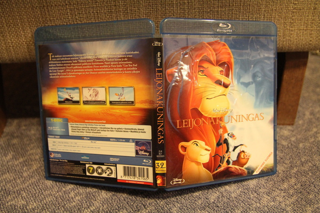 Bluray : Lion King (Disney) [suomijulkaisu] Leijonakuningas