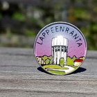 Lappeenranta. Matkailuruuvimerkki. Halkaisija - 18 mm. - pikkukuva 5