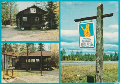 Postikortti, ROVANIEMI, Napapiiri