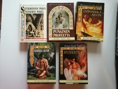 Card, Orson Scott: Alvin 2-5 (suomikovakantiset)