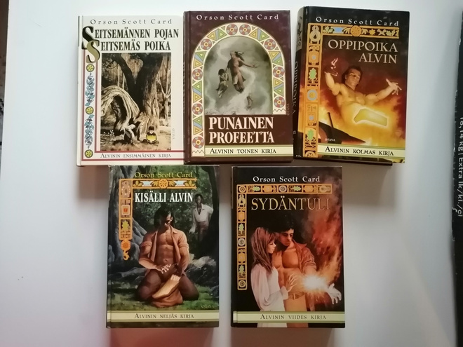 Card, Orson Scott: Alvin 2-5 (suomikovakantiset)