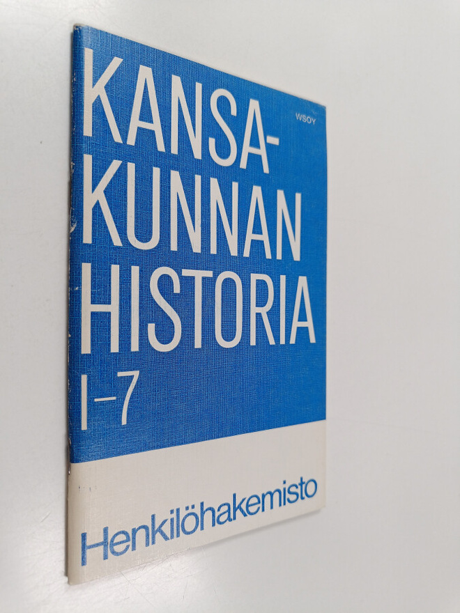 Kansakunnan historia 1-7 Henkilöhakemisto