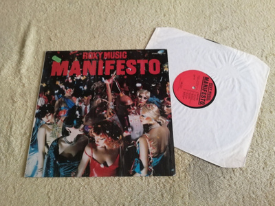 ROXY MUSIC - Manifesto LP