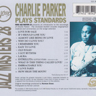 Charlie Parker – Plays Standards - Verve Jazz Masters 28 CD - pikkukuva 2