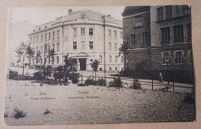 Turku, Suomalainen Realilyseo, vanha mv pk, ei p.
