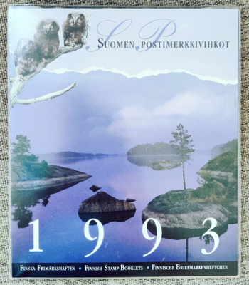 1993 Vuosilajitelma postimerkkivihkot ** käyttöarvo 110€