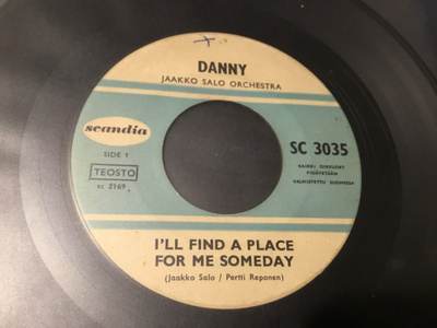 Danny Ill find a place Scandia single
