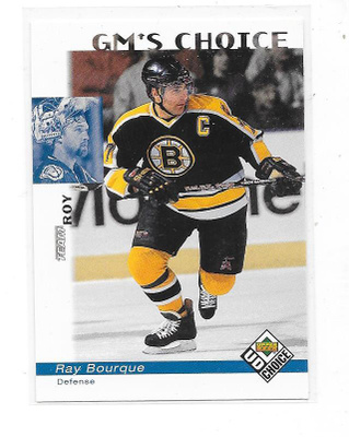 1998-99 UD Choice Gm`s Choice #222 Ray Bourque Boston Bruins