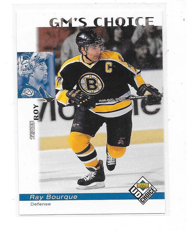 1998-99 UD Choice Gm`s Choice #222 Ray Bourque Boston Bruins