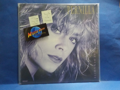 PERNILLA - PURE DYNAMITE EX+/EX- SWE -87 LP