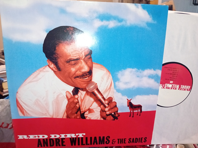 LP Andre Williams  & The Sadies : Red Dirt ( SIS POSTIKULU