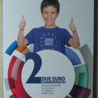 2012 SAN MARINO 2€ euro juhlaraha Blisterissä - pikkukuva 1