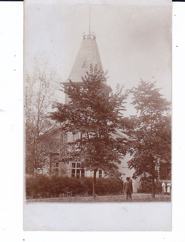 VANHA Valokuva Postikortti Mikä Paikkakunta? 1900-l