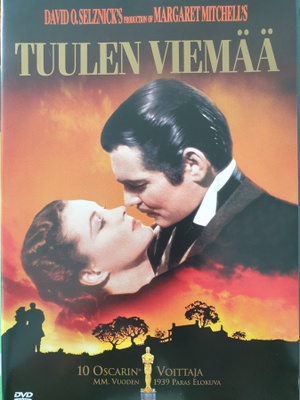 Tuulen viemää DVD