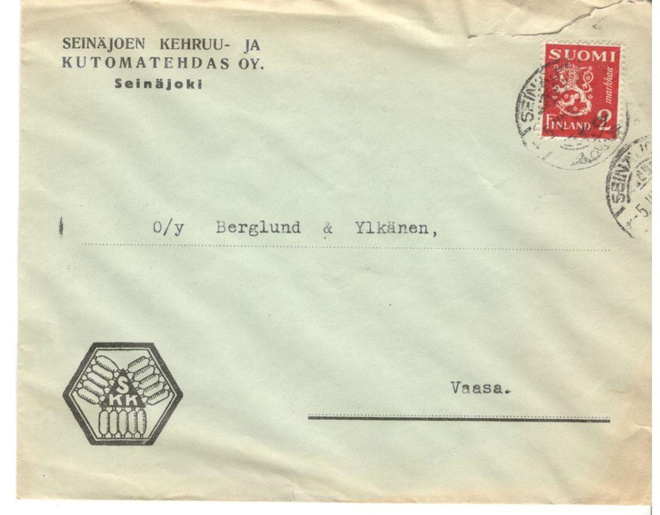 Seinäjoki,  v. 1937  firmakuori kotiseutukeräilijälle