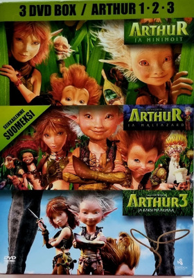 ARTHUR 1-3, 3 DVD BOX