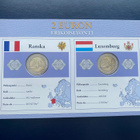 2€ 2014 Ranska + Luxemburg Monetan erikoissarja UNC - pikkukuva 1