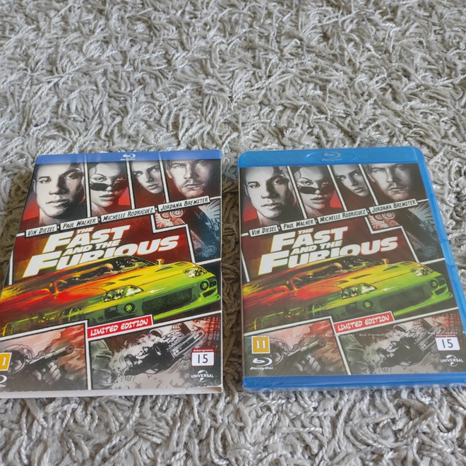 The Fast and the Furious (blu-ray)