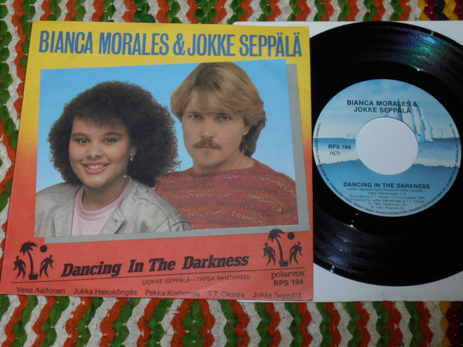 7" BIANCA MORALES & JOKKE SEPPÄLÄ - single 1984 EX