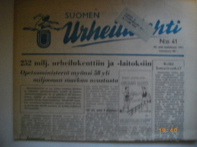 Suomen Urheilulehti Nro 41/1951 (25.2)