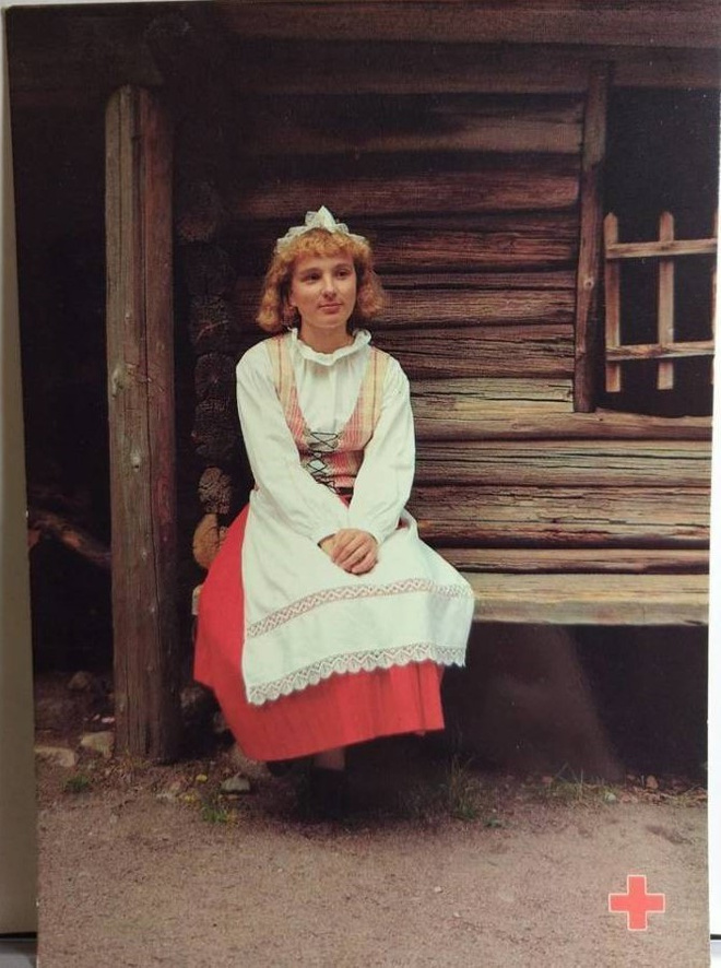 kortti ** Kansallispuku Häme Nastola Orimattila - erilaisia