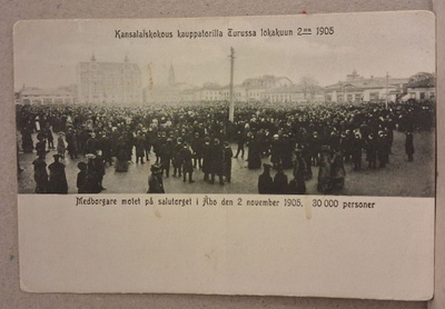 Turku: Kansalaiskokous kauppatorilla *** (19)