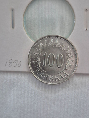 100 markkaa 1960