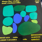 Honegger, Martinu, Kodály LP - Joseph Suk - pikkukuva 1
