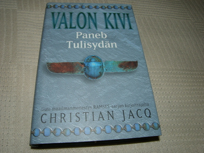 Christian Jacq Valon kivi Paneb Tulisydän  -sid
