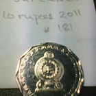 Sri Lanka 10 rupees 2011, km#181 - pikkukuva 2